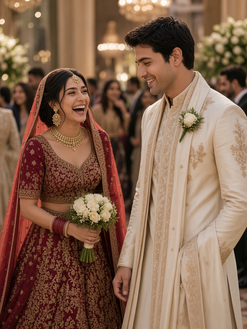 Candid Laughing