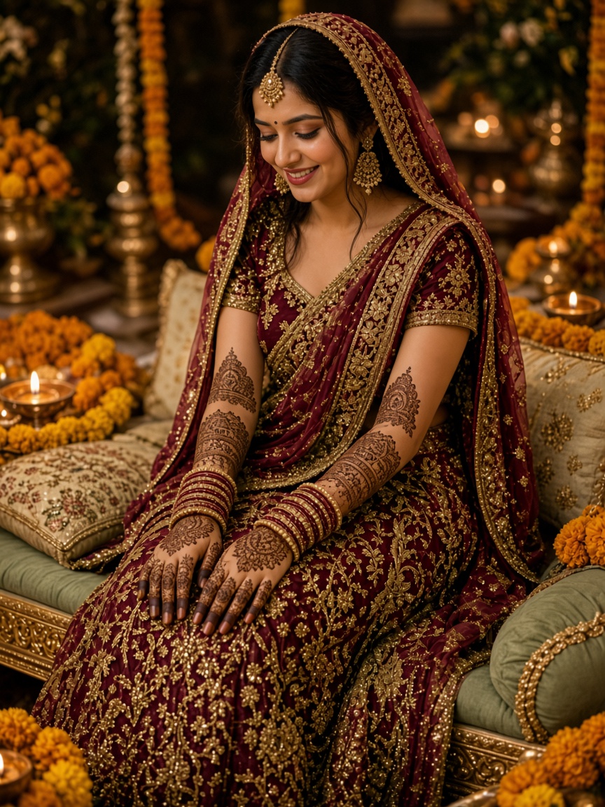 Looking at Mehndi
