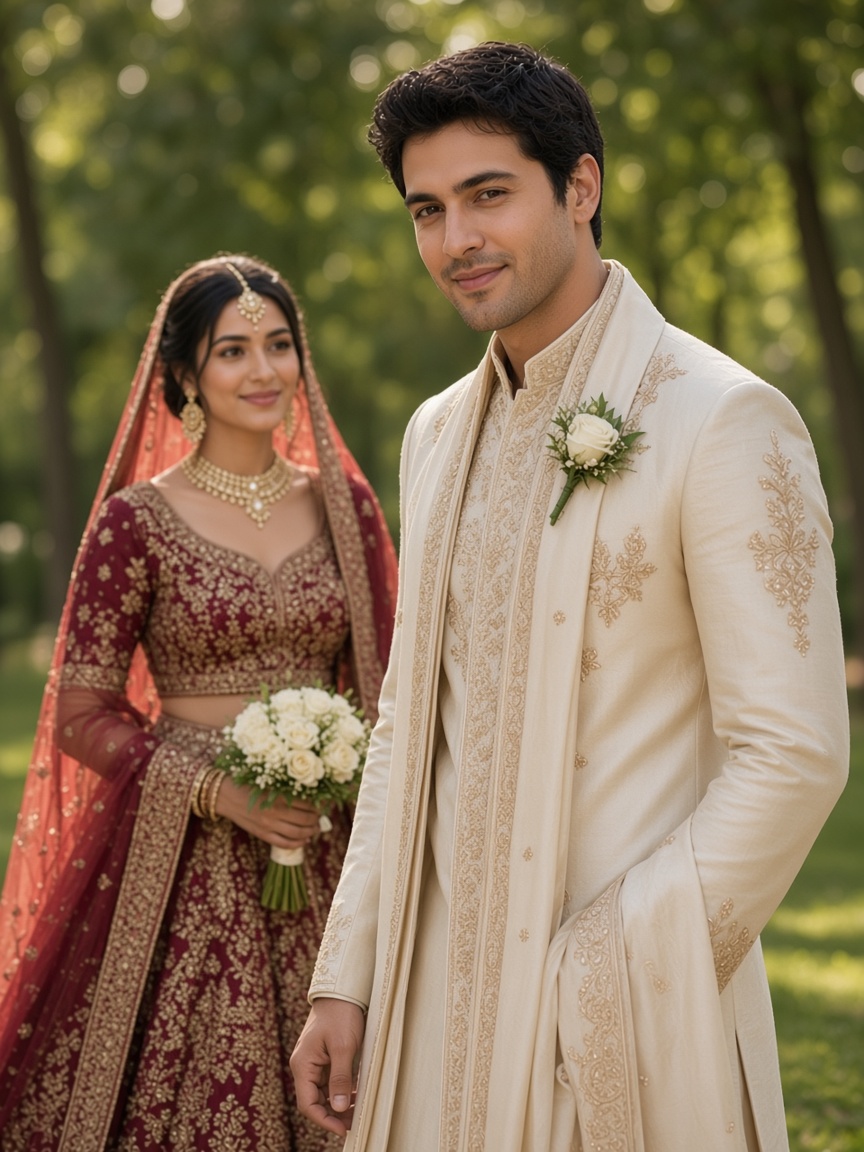 Sherwani Portrait